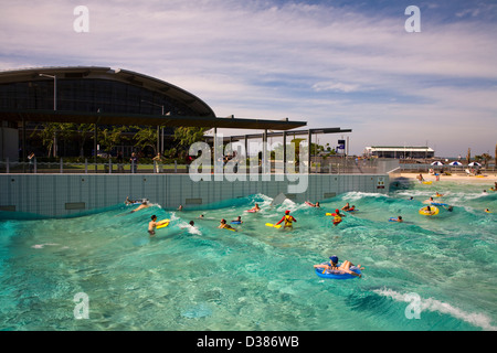 Wave Lagoon, Darwin Waterfront development, Darwin, Northern Territory, Australia Stock Photo