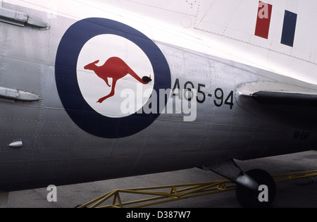 Royal Australian Air Force (RAAF) roundel Stock Photo