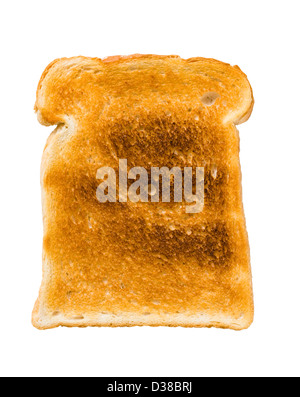 Slice of toast, white bread. Stock Photo