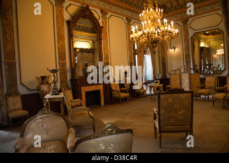 Chapultepec Castle in Mexico City DF - Reception Room / Lounge Stock Photo