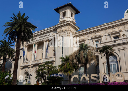 San Remo- beautiful seaport in Italy Stock Photo