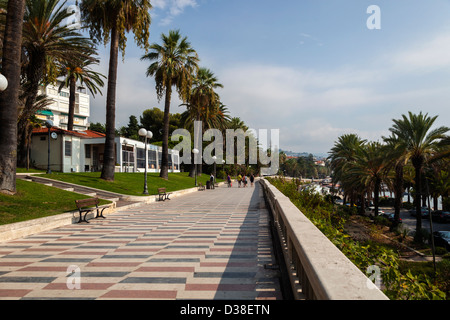 San Remo- beautiful seaport in Italy Stock Photo