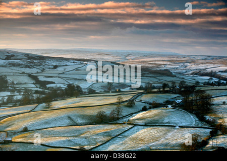 Pennine landscape near Lofthouse north of Pateley Bridge , North Yorkshire Stock Photo