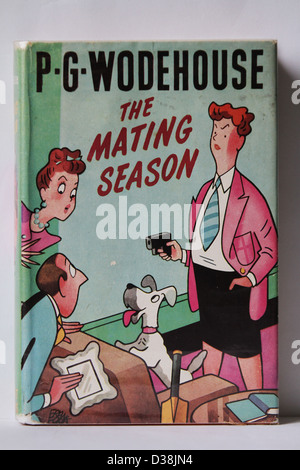 Classic British Book The Mating Season by English Author P.G. Wodehouse Stock Photo