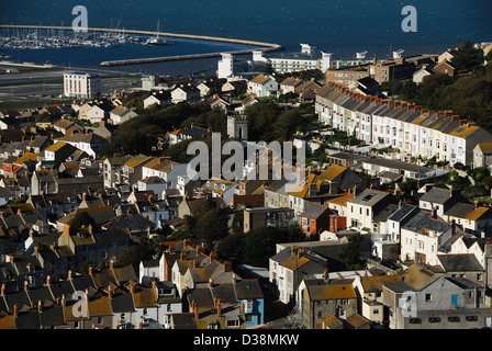 A view of Fortuneswell Portland Dorset Stock Photo