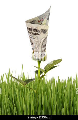 Conceptual image of financial growth Stock Photo