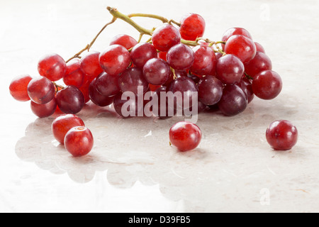 Red Grapes Stock Photo