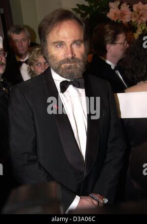 (dpa) - Italian actor Franco Nero at the 20th Opera Ball in Frankfurt, 23 February 2002.  Nero was one of the international guests. Stock Photo