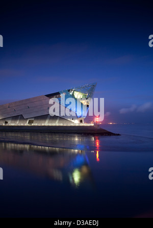 The Deep , Kingston upon Hull the worlds only submarium . One of the Worlds most spectacular aquariums Stock Photo