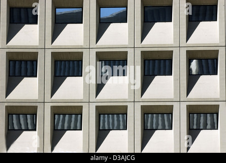 Windows in US Department of Housing and Urban Development building Washington DC  USA,windows, Stock Photo