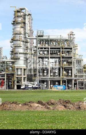 Leuna, Germany, refinery TOTAL refinery Central Germany Stock Photo