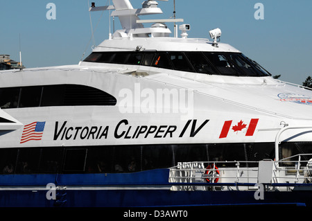 boat ferry harbour whale victoria alamy watching ferries clipper inner iv transport ship island