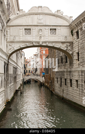 Bridge of Sighs Ponte dei Sospiri Venice Italy Stock Photo