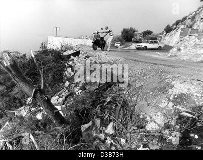 (dpa files) - A general view of the road where Princess Grace Patricia