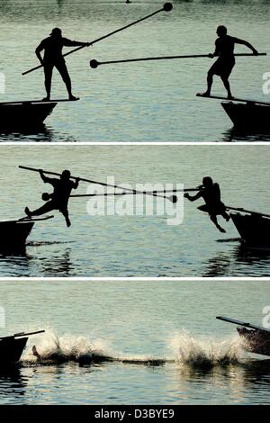 Two men fighting with each other Stock Photo - Alamy