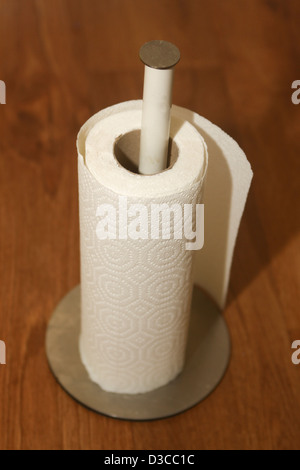 Huge Roll Of Paper Towels On Kitchen Table Stock Photo - Download Image Now  - Paper Towel, Kitchen, Paper - iStock