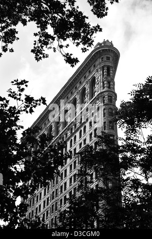 Flat Iron Building, New York, Usa Stock Photo
