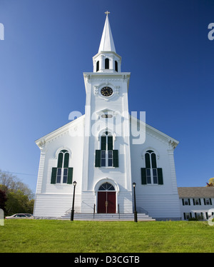 Church, Cape Cod, Massachusetts, Usa Stock Photo