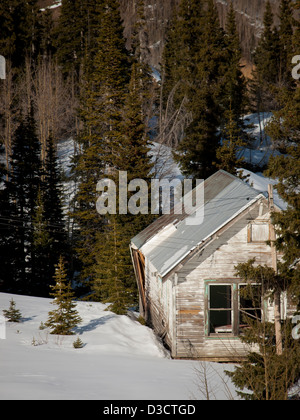 Abandon mining town near Ouray, Colorado. Stock Photo