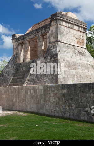 North Temple (Temple of the Bearded Man) at Chichen Itza, Mexico Stock Photo