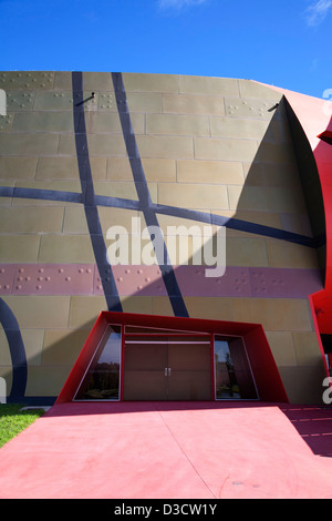 Side detail of the National Museum of Australia building Acton Canberra Australia Stock Photo