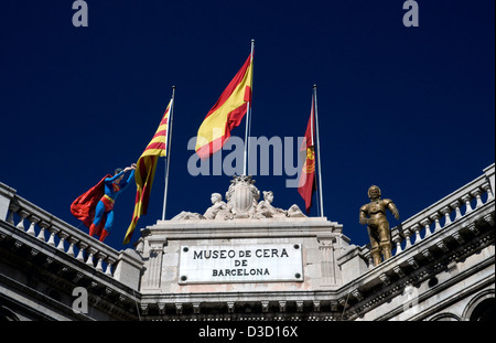 museo de cera de barcelona,wax museum,catalunya,spain Stock Photo
