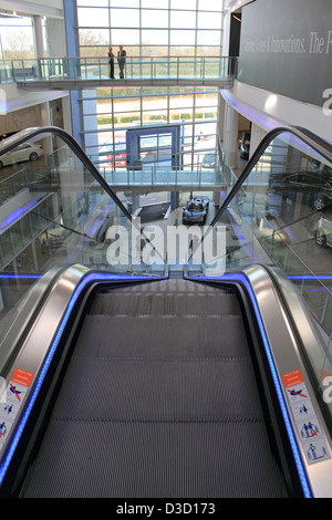 Mercedes Benz World, Brooklands, near Weybridge, Surrey, England, UK. Stock Photo