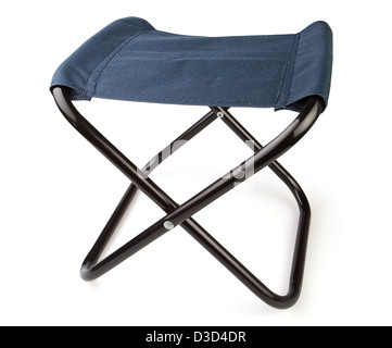 chair folding on white background Stock Photo