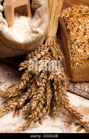 Compositions bread Stock Photo
