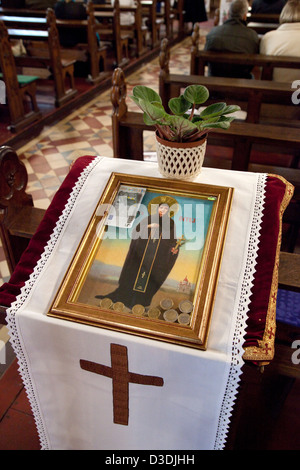 Dortmund, Germany, Serbian-Russian-Bulgarian Vespers at St. Luke's Church Stock Photo