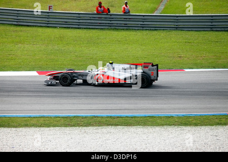 Malaysian Grand Prix at Sepang F1 Stock Photo