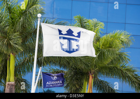 The headquarters of cruise operator Royal Caribbean Cruises Ltd. Stock Photo