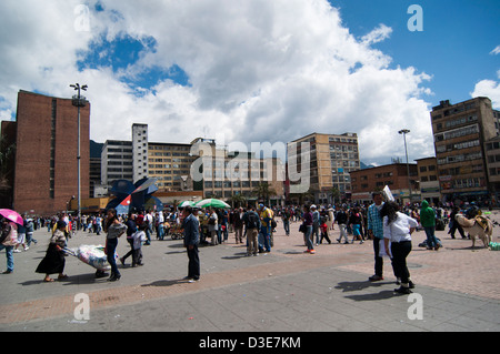 street life in Bogota, colombia Stock Photo