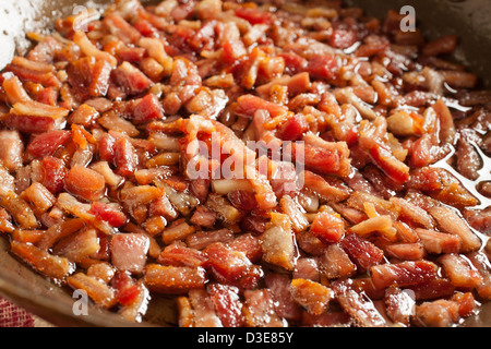 Italian pancetta bacon on wrapping paper Stock Photo - Alamy