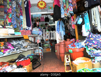 CARIBBEAN SHOP,DOMINICA Stock Photo