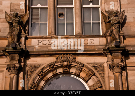 The old Gothic Style Post Office Building is a Listed Building in Dundee, UK Stock Photo