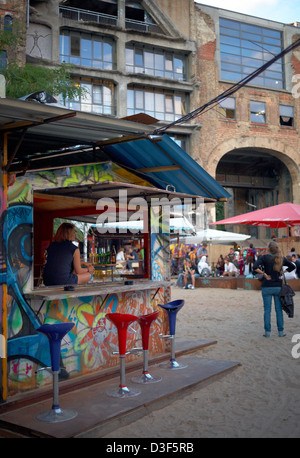 Berlin, Germany, in the courtyard of the Kunsthaus Tacheles Stock Photo