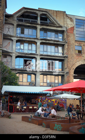 Berlin, Germany, in the courtyard of the Kunsthaus Tacheles Stock Photo