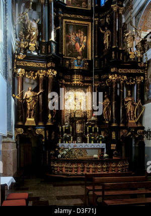 Swieta Lipka, altar, Warmian-Masurian Voivodeship, Poland Stock Photo