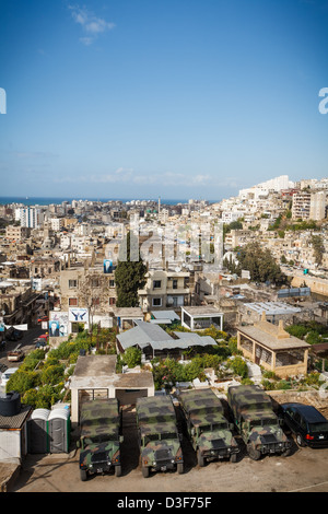 The city of Tripoli in northern Lebanon. Stock Photo