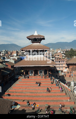 Nepal, kathmandu, durbar square, temples Stock Photo