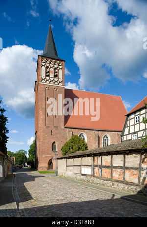 Baruth / Mark, Germany, the church of St. Sebastian Stock Photo