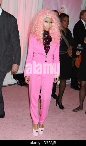 Nov. 21, 2012 - New York, NY, U.S.A - Nicki Minaj at Macy's in Herald Square promotes her fragrance 'Pink Friday' (Credit Image: © Dan Herrick/ZUMAPRESS.com) Stock Photo