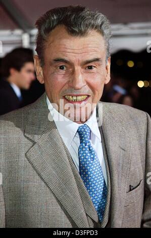 (dpa files) - German actor Horst 'Hotte' Buchholz arrives to the German premiere of 'Minority Report' in Berlin, 26 September 2002. The German legend died 3 March 2003 at the age of 69 in Berlin of a 'serious illness'. Buchholz was one of the few German actors to come to international fame and to succeed in Hollywood. Born on 4 December 1933 in Berlin, Buchholz debuted in 'Marianna Stock Photo