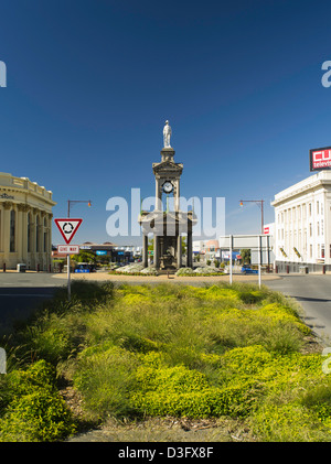 View of the Trooper's Memorial, also known as the South African War Memorial, at the corner of Dee and Tay Streets, Invercargill Stock Photo