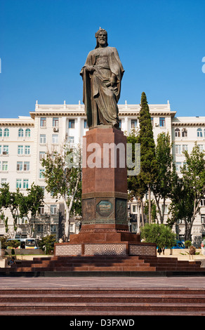 architecture in baku azerbaijan street Stock Photo