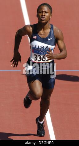 Lauryn Williams, The 2004 Olympic Women's 100-meter Silver Medallist 