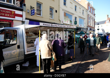 Melton Mowbray ,England's 3rd Oldest Market Said To Be 1000's Years Old. Stock Photo