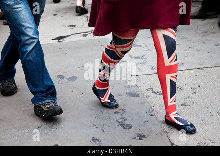 Union jack tights hi-res stock photography and images - Alamy