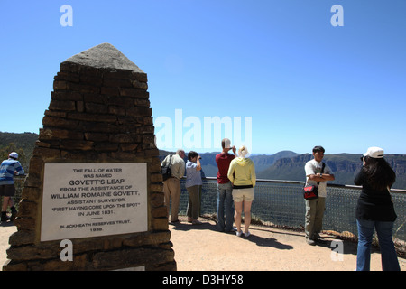 Govett's leap , Blue mountains Stock Photo